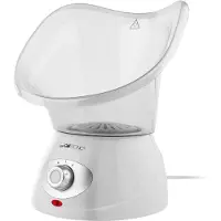 Clatronic GS 3656 weiß-grau Gesichtssauna Beauty und Wellness 1 St