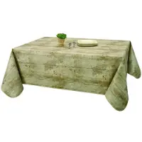 Habitable Tischdecke COTTAGE NATUREL - MARRON - 140X250 CM herren