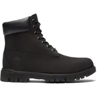 Timberland für Herren. TB1A1JI20011 Stiefel aus Leder Radford schwarz (41.5 W), Wohnung, Schnürsenkel, Lässig
