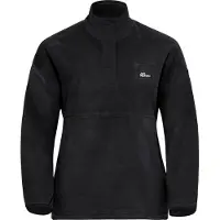 Jack Wolfskin Sumetro, Fleecepullover, Damen, schwarz