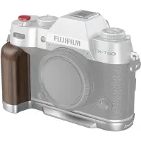 SmallRig 4735B Holz-L-Griff für Fujifilm X-T50 (silber)
