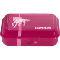 Step by step Lunchbox "Wild Horse Nora", Pink