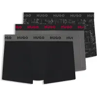 HUGO Design 10267989 Trunk Red Boxershorts 3 Einheiten
