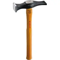 Facom 859H.28, Mauerwerkhammer, Stahl, Schwarz, Edelstahl, Holz, 28 mm, 140 mm, 319 mm