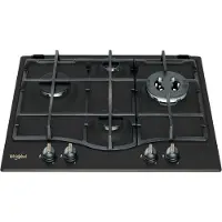 Whirlpool GMT 6422 AN, Anthrazit, Integriert, 59 cm, Gaskochfeld, Gusseisen, 4 Zone(n)