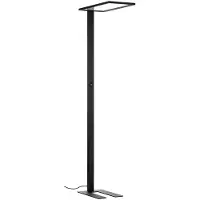 PRIOS LED-Bürostehleuchte Taronis, schwarz, 195 cm, dimmbar