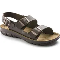Birkenstock Kano Braun Weichbettung Birko-Flor Größe: 36 Schmal