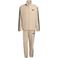 Adidas Trainingsanzug "M 3S WV TT TS" 2 Stk. zweiteiliges Set, aus Polyester, mit durchgehendem Reißverschluss