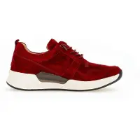 Gabor Damen Schnürschuhe sportlich rot Gr. 5