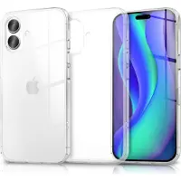 Nalia Crystal Cover "AirFlex" - Klare Schlanke Silikon Hülle - Clear TPU Phone Case