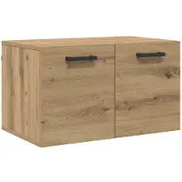 vidaXL Wandschrank 60 x 36,5 x 35 cm Holzwerkstoff Artisan-Eiche