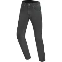 Bogotto Sentine Schwarz Washed Motorrad Jeans Größe 36