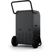 Klarstein DuraDry 90L Luftentfeuchter | 90L/Tag | 180 m2 | rostfrei | mobil | 450 m3/h Anthrazit