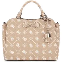 GUESS Umhängetasche Silia Girlfriend Sat Biscotti Logo