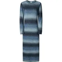 Pepe Jeans für Damen. PL9537713 Colombe Kleid blau (M), Lässig, Polyester, Langarm
