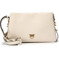 Pinko Handtasche Triplet Mini AI 25-26 PLTT 105883 A0QO Écru