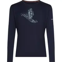 Icebreaker 200 Oasis Skiing Yeti Langarm-baselayer