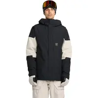 Volcom - Wasserfeste und atmungsaktive Snowboard Jacke - Primry Jacket Black für Herren aus Leder - Größe M - schwarz