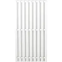 Plus Zaun Nagano 90 x 180 cm RAL 9010 Weiß