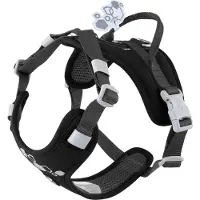 Hurtta Hundegeschirr Weekend Warrior Harness II ECO raven, 40-45 cm