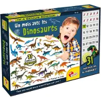 Lisciani Ein Monat mit Dinosauriern – Wissenschafts-Set – Ich bin ein Genie – 31 Dinosaurier