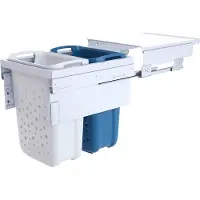 Hailo Wäschesammler 3270551 Laundry Carrier 50 LC Slide SC 66 Liter