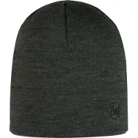 Buff Herren MIDWEIGHT MERINO WOOL Mütze SOLID BLACK