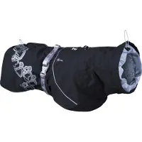 Hurtta Drizzle Regenmantel, Farbe:schwarz, Größe:30