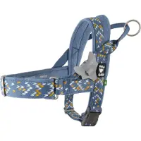 Hurtta Razzle-dazzle Norweger Geschirr, Farbe:blau, Größe:65-80cm