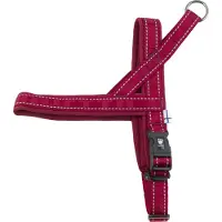Hurtta Casual Norweger Geschirr, Farbe::weinrot, Brustumfang::60cm