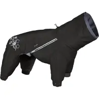 Hurtta Mudventure Overall ECO raven (schwarz)