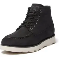 Timberland Schnürboots "BRITTON MILLSMID LACE UP CHUKKA BOOT", Herren, Gr. 43,5, Polyester, schwarz (schwarz suede), Leder, Schuhe Schnürboots, Winterstiefel, Schnürstiefel, Winterschuhe