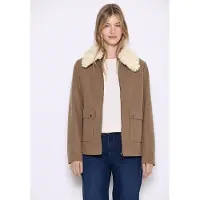 Street One Studio Fellimitatjacke ohne Kapuze mit Kragen