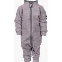 Lindberg Loe Merino Babyoverall, Grey Melange, 62