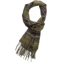 Barbour Schal Wool Cashmere Tartan Scarf Classic