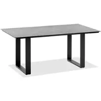 Niehoff Noah Tisch Aluminium Profilkufe Anthrazit/HPL