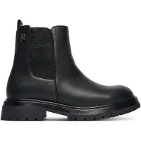Tommy Hilfiger Stiefeletten Chelsea Boot T3A5-34152-1355 D Schwarz