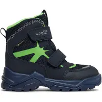 Superfit SNOW MAX GTX Weit Klettstiefel Blau in Gr. 28