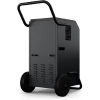 Klarstein DuraDry 70L Luftentfeuchter | 70L/Tag | 140 m2 | rostfrei | mobil | 450 m3/h Anthrazit