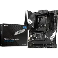 MSI PRO Z790-A WIFI, Intel, LGA 1700, Intel Celeron, Intel Pentium, Intel Pentium Gold, LGA 1700, DDR5-SDRAM, 128 GB