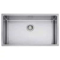 Apell LNR74FSFR, Unterbauspüle, Rechteckig, Edelstahl, Edelstahl, 1 Becken, Rechteckig