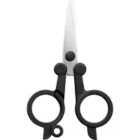 Fiskars 1075352, Erwachsener, Gerader Schnitt, Einzelbild, Schwarz, Edelstahl, Edelstahl, Universal