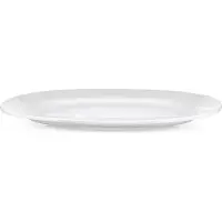 Alessi Servierschale PlateBowlCup White Porcelain 36 x 25 cm