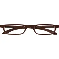 I Need You Lesebrille ZIPPER, braun, +2.50 dpt mit Etui