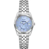GUESS Damen Uhr Armbanduhr JADA GW0936L1 Edelstahl silber