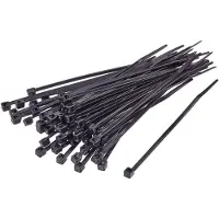 TRU COMPONENTS TC-BT-480-12.4-UVB Kabelbinder 480 mm 12.4 mm Schwarz chemische B