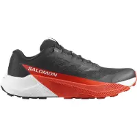 Salomon Herren Trailrunningschuhe SHOES PULSAR Black/White/Cherry Tomato
