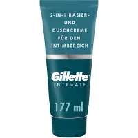 Gillette Intimate Reinigungs- und Rasiercreme für den Intimbereich 177 ml