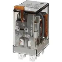 Finder 56.32.9.048.0040 Steckrelais 48 V/DC 12 A 2 Wechsler 1 St.