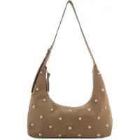 Fredsbruder Endless Beads Schultertasche Leder 44 cm